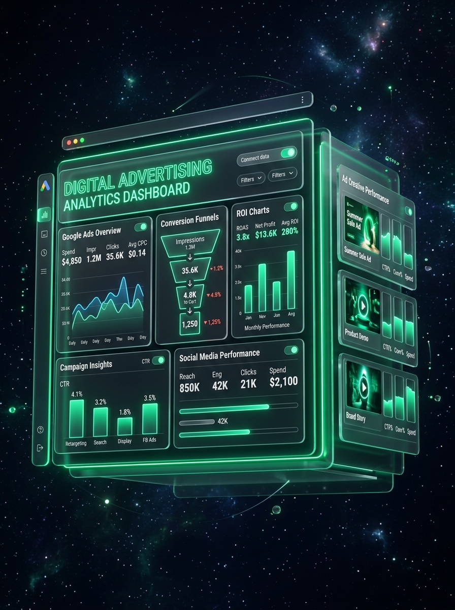 Dashboard Publicité