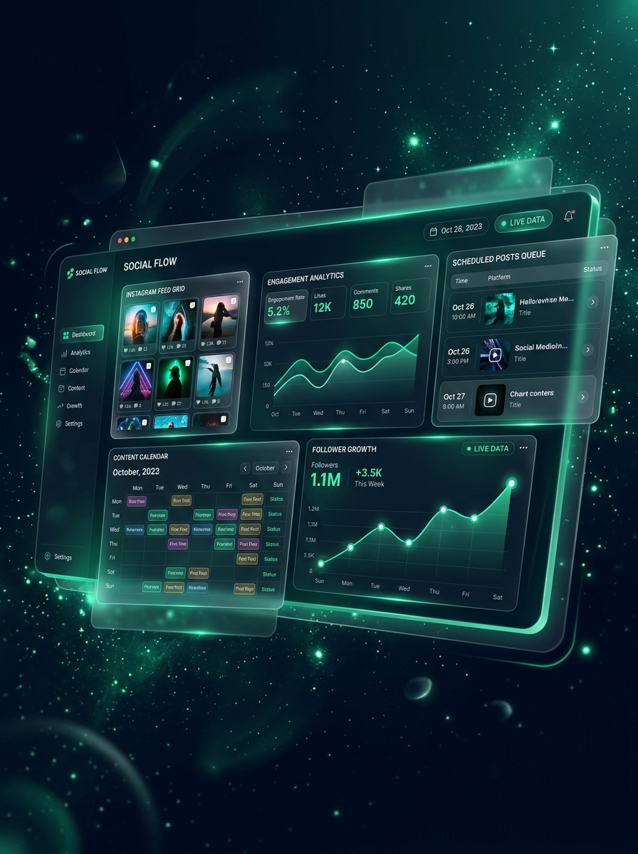Dashboard Social Media